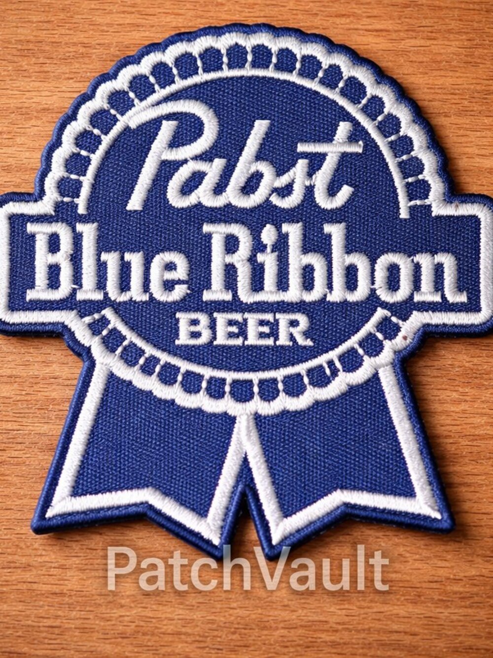 (5) Pabst Blue Ribbon PBR Beer Can Embroidered 3in Iron / Sew-On Patch